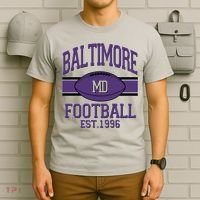 Vintage Classic Baltimore Maryland Ravens Football EST1996 T-Shirt thumb 6
