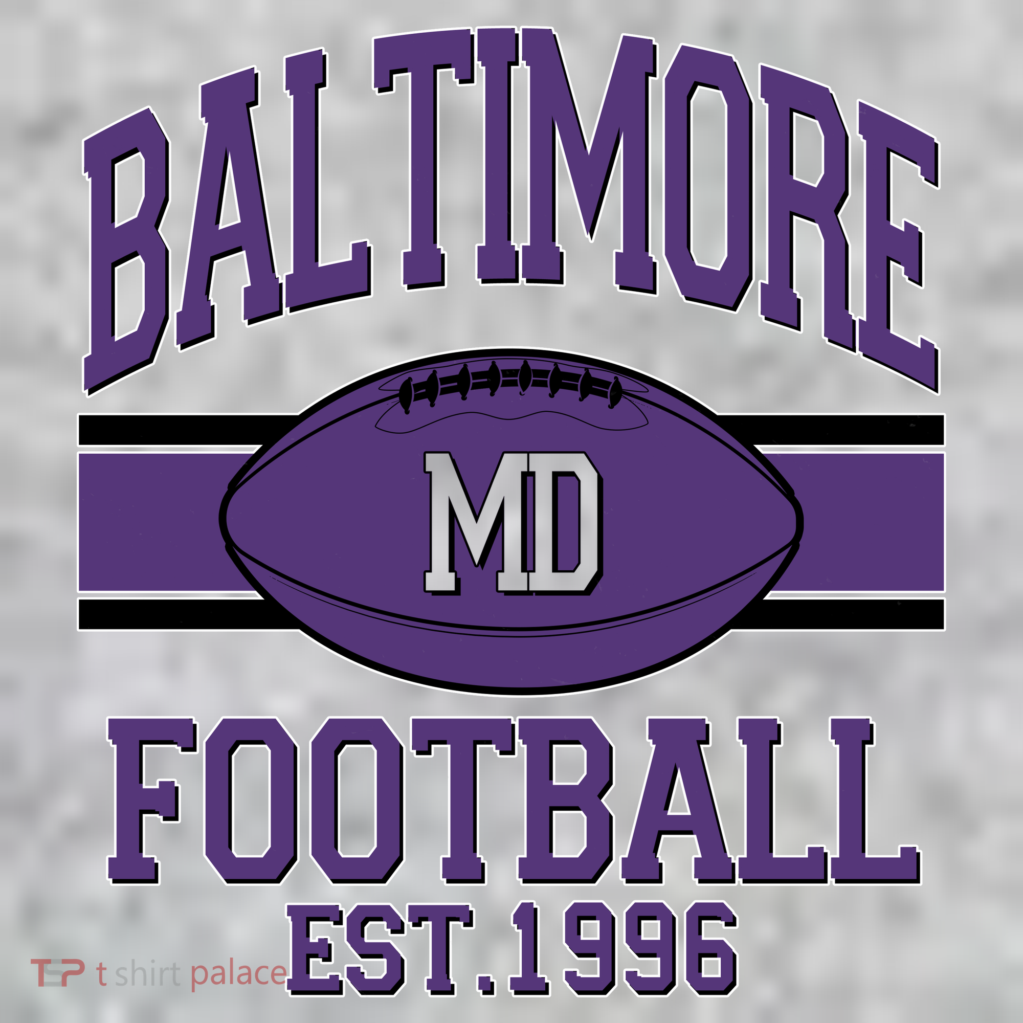 Vintage Classic Baltimore Maryland Ravens Football EST1996 T-Shirt