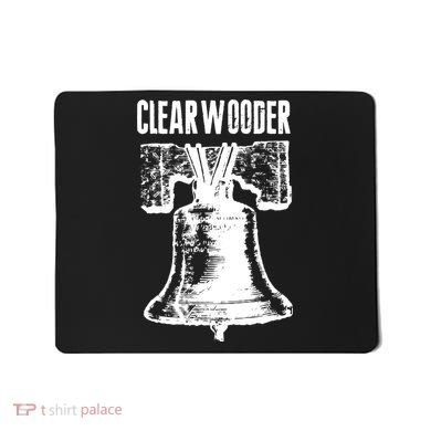 Vintage Clearwooder Bell Clearwater Philly Baseball  Mousepad