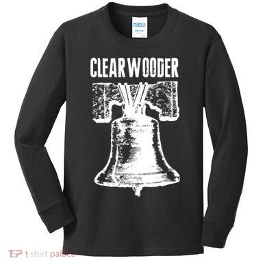 Vintage Clearwooder Bell Clearwater Philly Baseball  Kids Long Sleeve Shirt