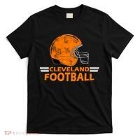 Vintage Cleveland Football Helmet T-Shirt thumb 0