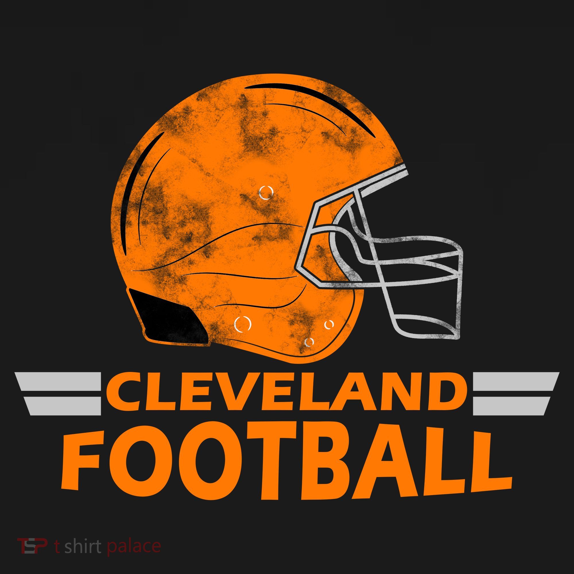 Vintage Cleveland Football Helmet T-Shirt
