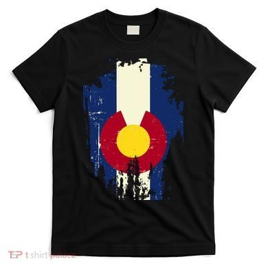 Vintage Colorado State Upside Down Flag T-Shirt