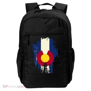 Vintage Colorado State Upside Down Flag Backpack