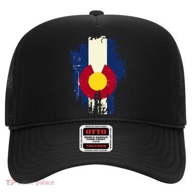 Vintage Colorado State Upside Down Flag Hat