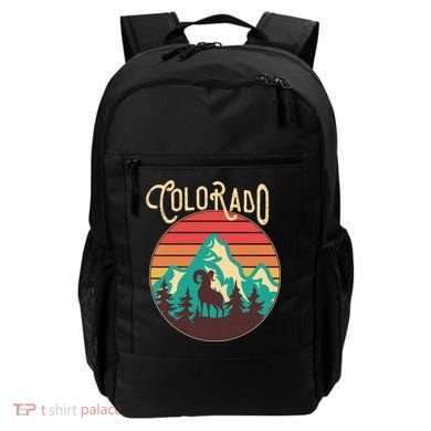 Vintage Colorado Wilderness Emblem Backpack