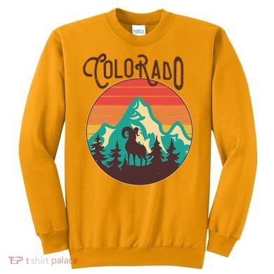 Vintage Colorado Wilderness Emblem Sweatshirt