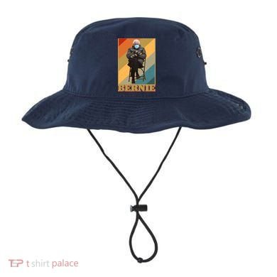 Vintage Colorful Bernie Sanders Mittens Meme Bucket Hat