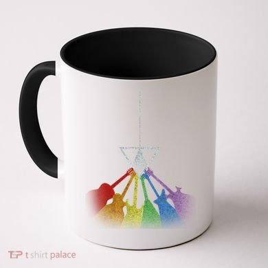 Vintage Colorful Guitars  Coffee Mug
