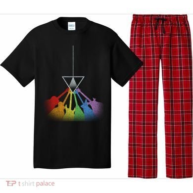 Vintage Colorful Guitars  Pajama Set