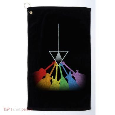 Vintage Colorful Guitars  Golf Towel
