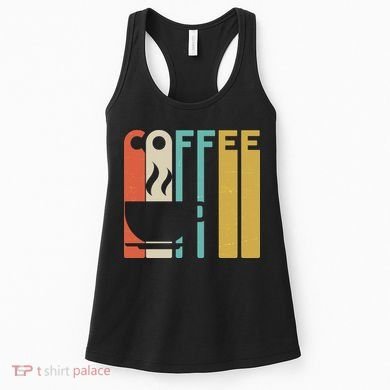 Vintage Colors Coffee Cup Logo Women's Tank Top