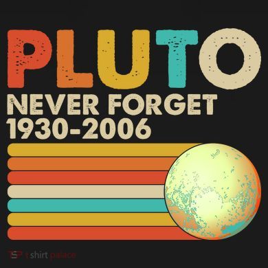 Vintage Colors Pluto Never Forget 1930-2006 Flat Bill Trucker Hat