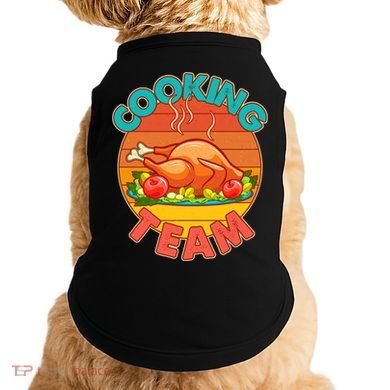 Vintage Cooking Team Emblem Doggie Tank