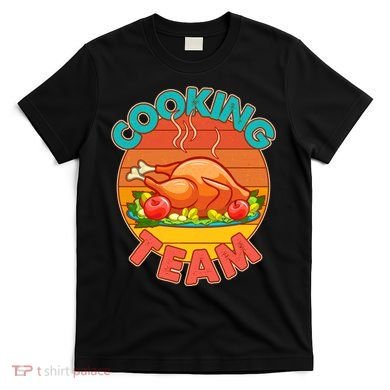 Vintage Cooking Team Emblem T-Shirt