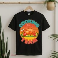 Vintage Cooking Team Emblem T-Shirt thumb 2