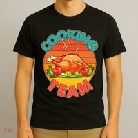 Vintage Cooking Team Emblem T-Shirt thumb 3