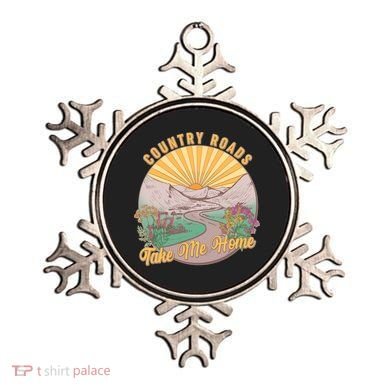 Vintage Country Roads Take Me Home  Ornament