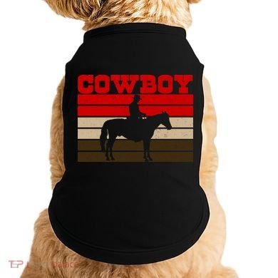 Vintage Cowboy Logo Doggie Tank