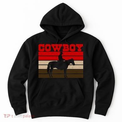 Vintage Cowboy Logo Hoodie
