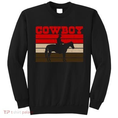 Vintage Cowboy Logo Sweatshirt