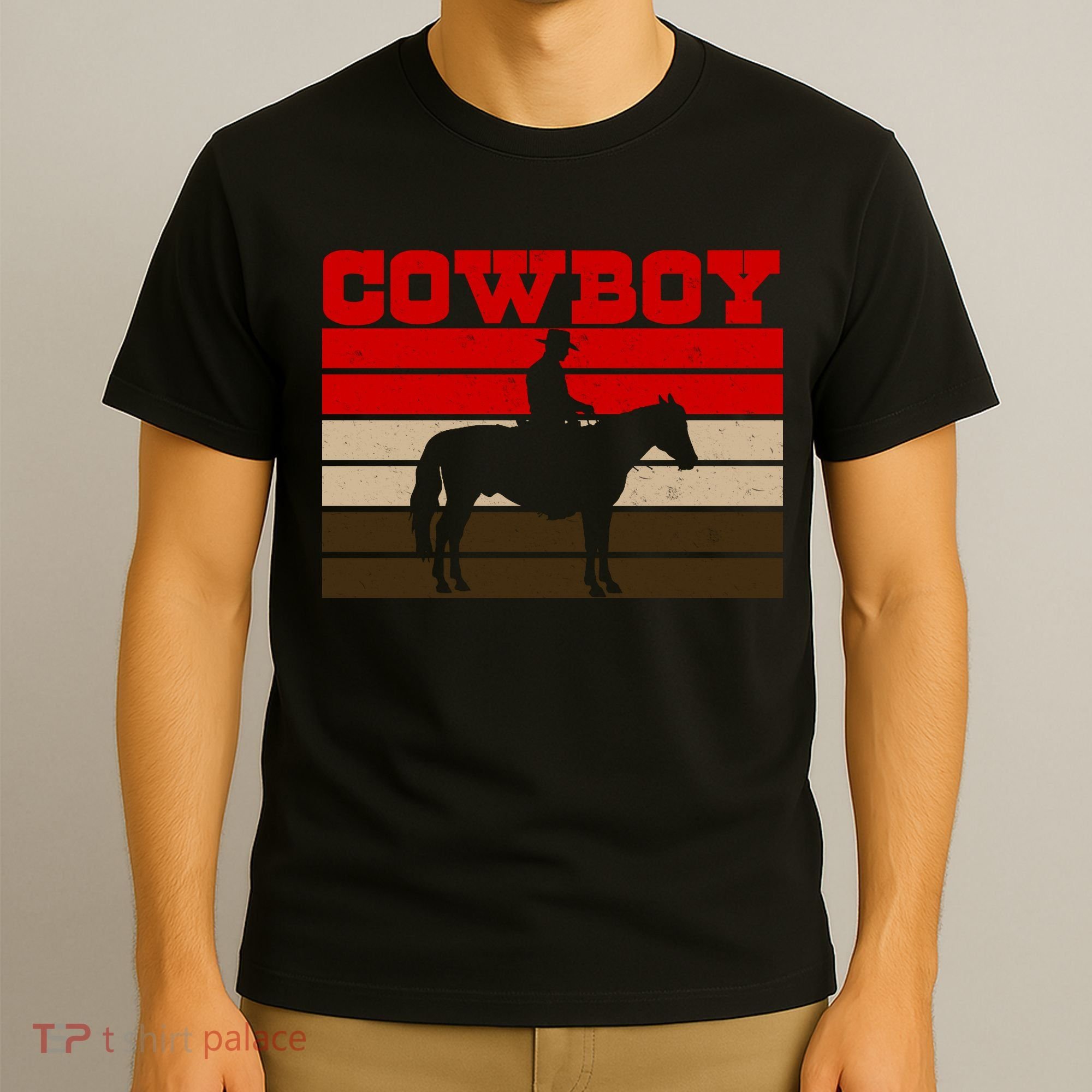 Vintage Cowboy Logo T-Shirt