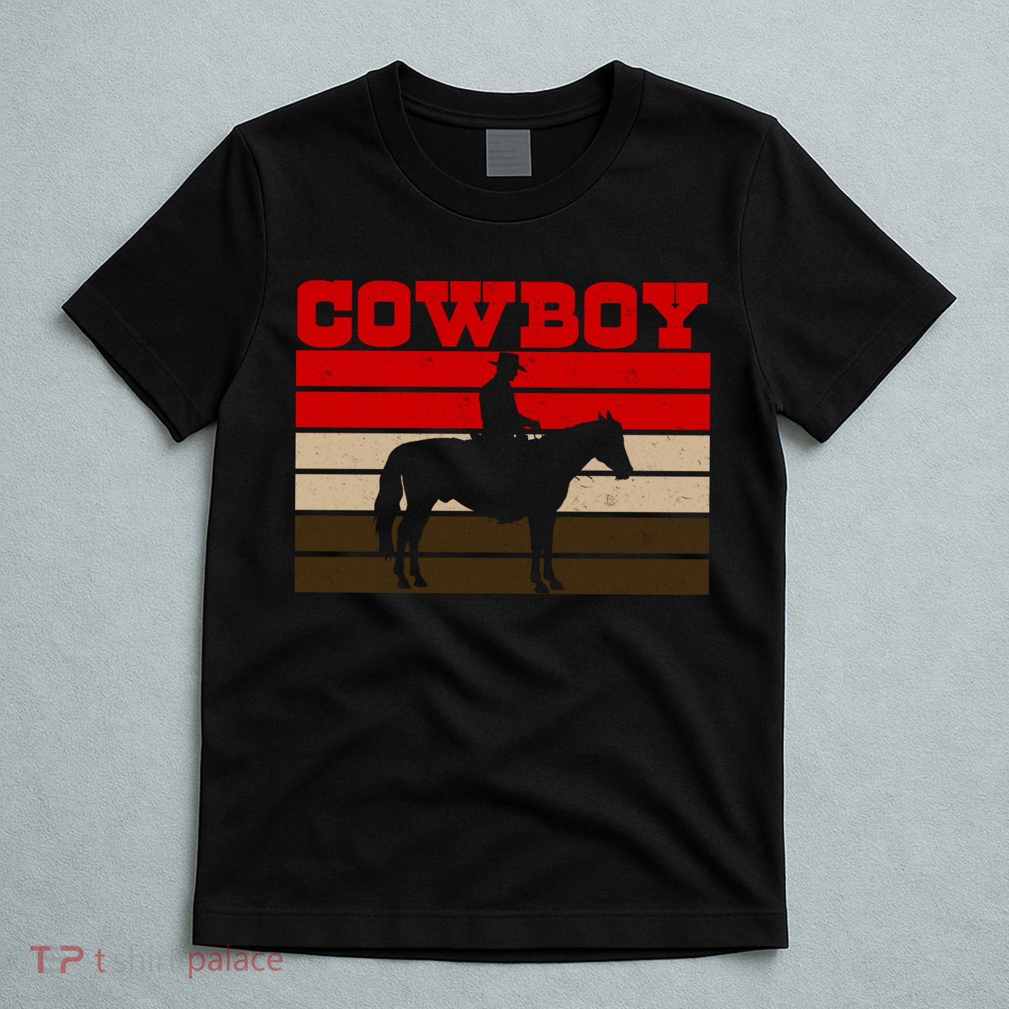 Vintage Cowboy Logo T-Shirt