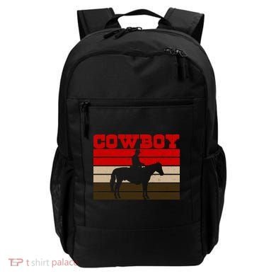 Vintage Cowboy Logo Backpack