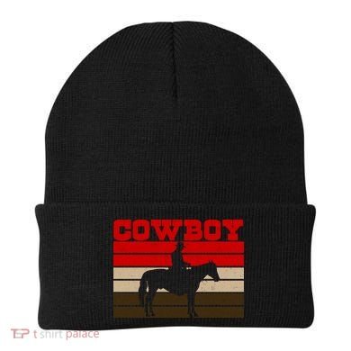 Vintage Cowboy Logo Beanie