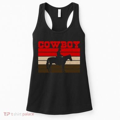 Vintage Cowboy Logo Women's Tank Top