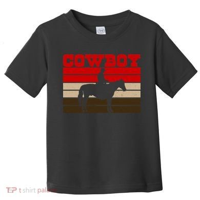 Vintage Cowboy Logo Toddler T-Shirt