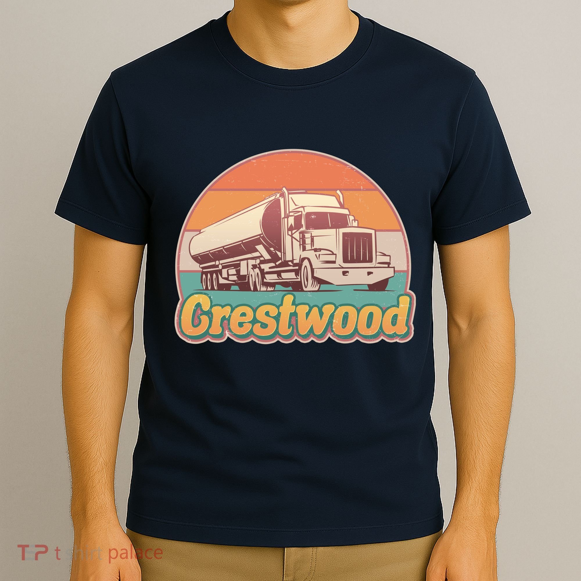 Vintage Crestwood Tanker Truck T-Shirt