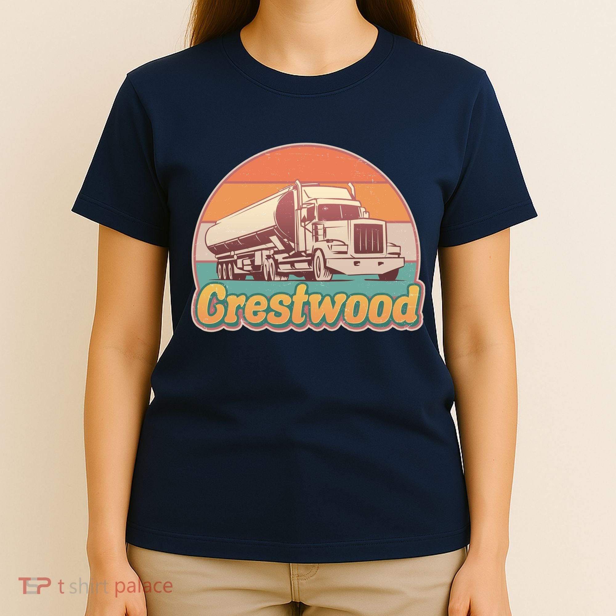 Vintage Crestwood Tanker Truck T-Shirt