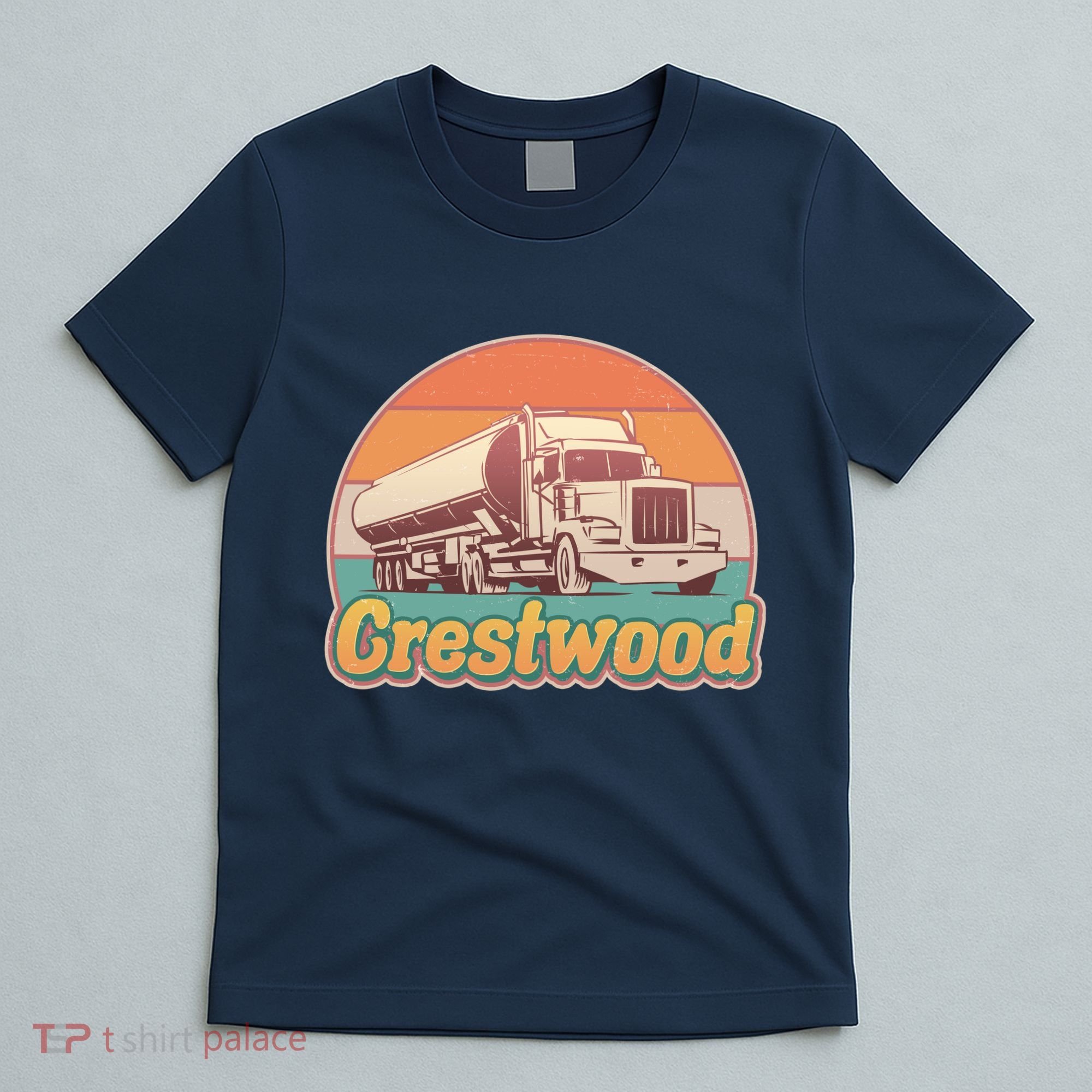 Vintage Crestwood Tanker Truck T-Shirt