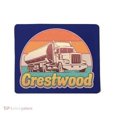 Vintage Crestwood Tanker Truck Mousepad