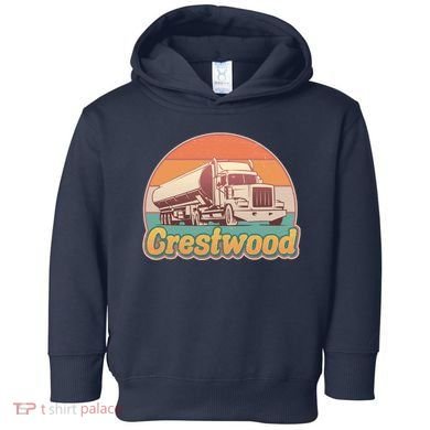 Vintage Crestwood Tanker Truck Toddler Hoodie