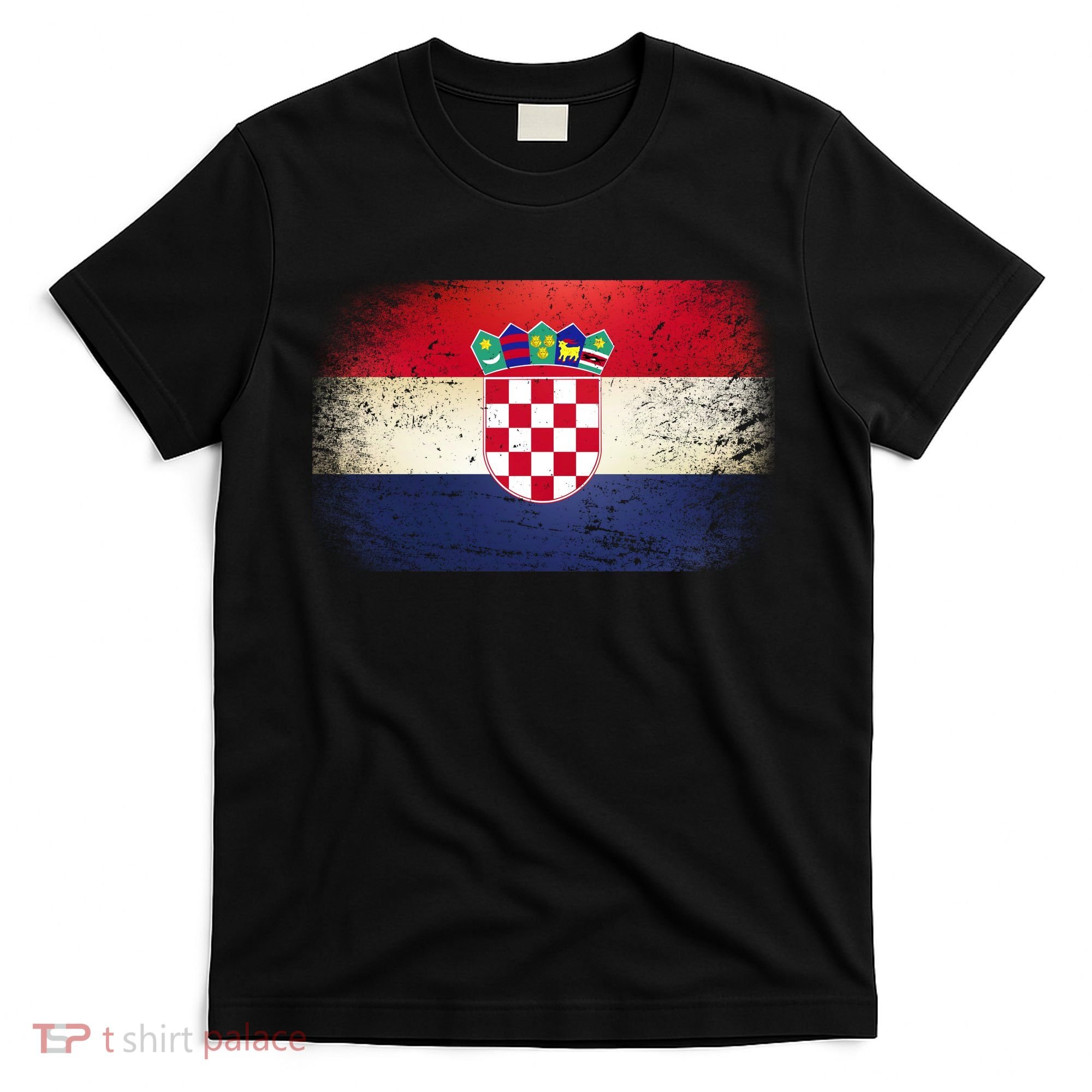 Vintage Croatia Flag T-Shirt