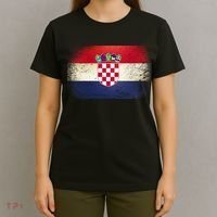 Vintage Croatia Flag T-Shirt thumb 4