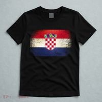 Vintage Croatia Flag T-Shirt thumb 5