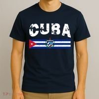 Vintage Cuba Emblem Cuban Flag T-Shirt thumb 3