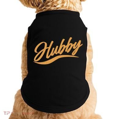 Vintage Cute Hubby Married Life Doggie Tank