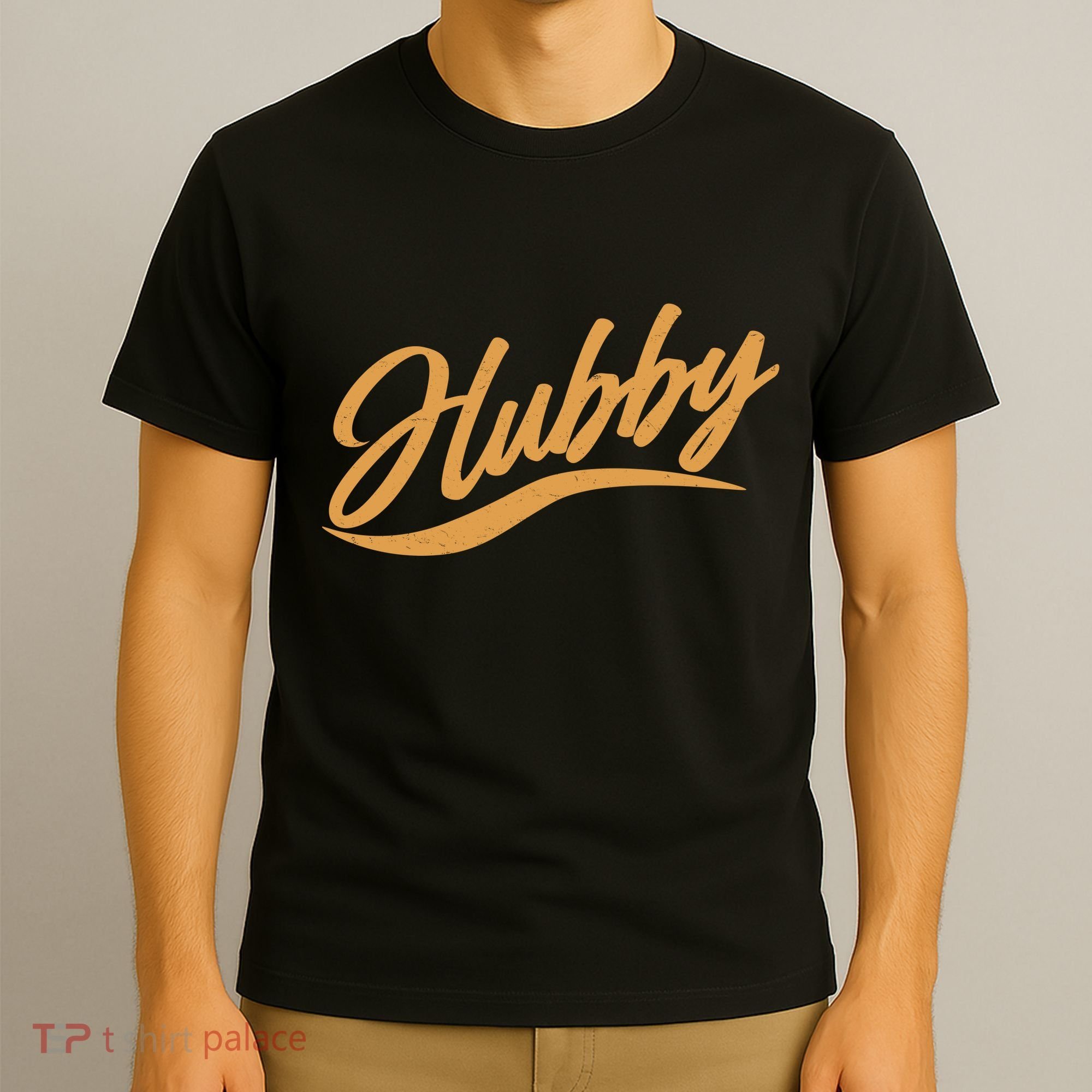 Vintage Cute Hubby Married Life T-Shirt