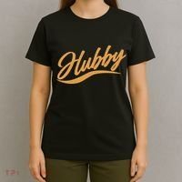 Vintage Cute Hubby Married Life T-Shirt thumb 4