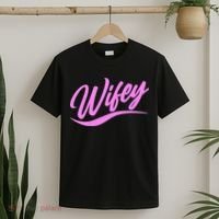 Vintage Cute Wifey Married Life T-Shirt thumb 2