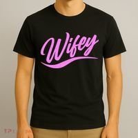 Vintage Cute Wifey Married Life T-Shirt thumb 3