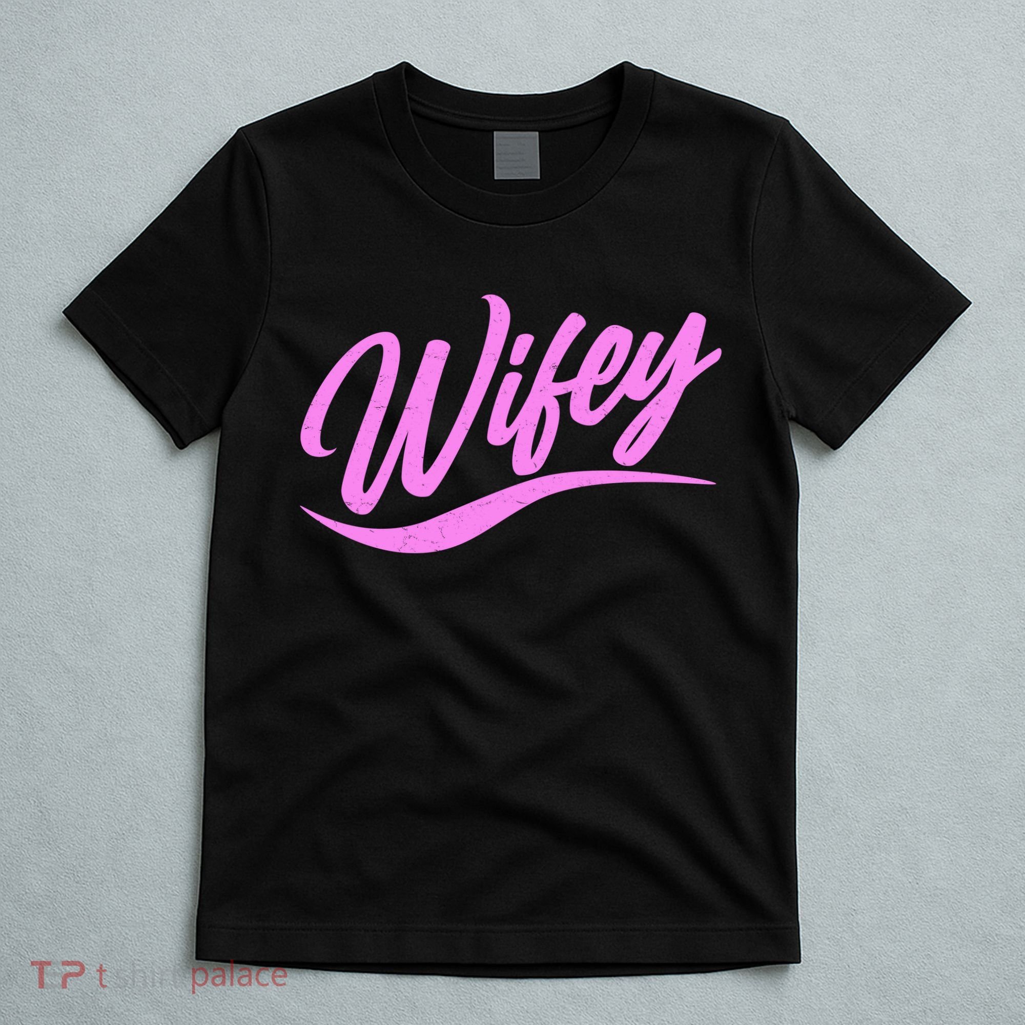 Vintage Cute Wifey Married Life T-Shirt