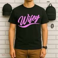 Vintage Cute Wifey Married Life T-Shirt thumb 6