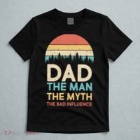 Vintage Dad Man Myth The Bad Influence T-Shirt thumb 5
