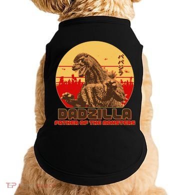 Vintage Dadzilla Father of the Monsters Doggie Tank
