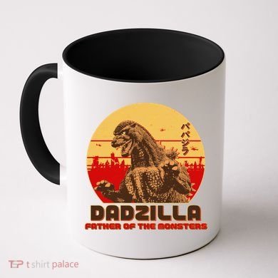 Vintage Dadzilla Father of the Monsters Coffee Mug